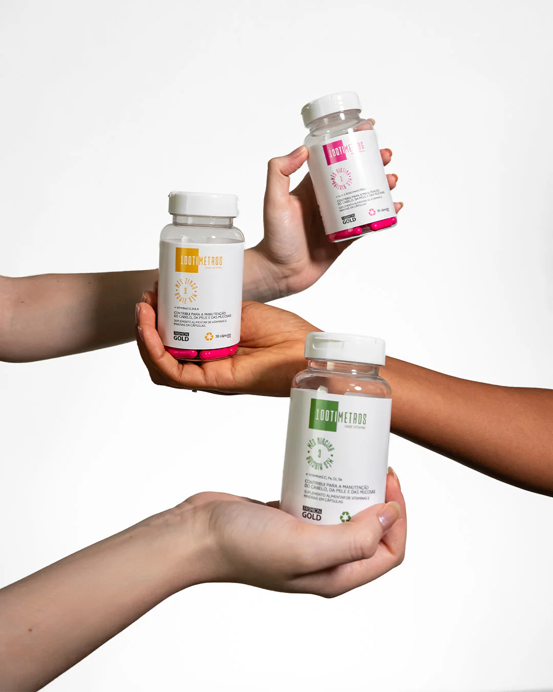 100TIMETROS KIT -  Nutritional Supplement for Hair, Skin, and Nails – Complete Nourishment in a Capsule - Image 3