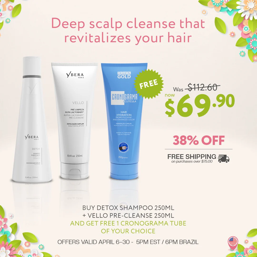 Scalp Detox Kit | Deep Cleansing + Pre-Cleanse + FREE Cronograma Treatment_
