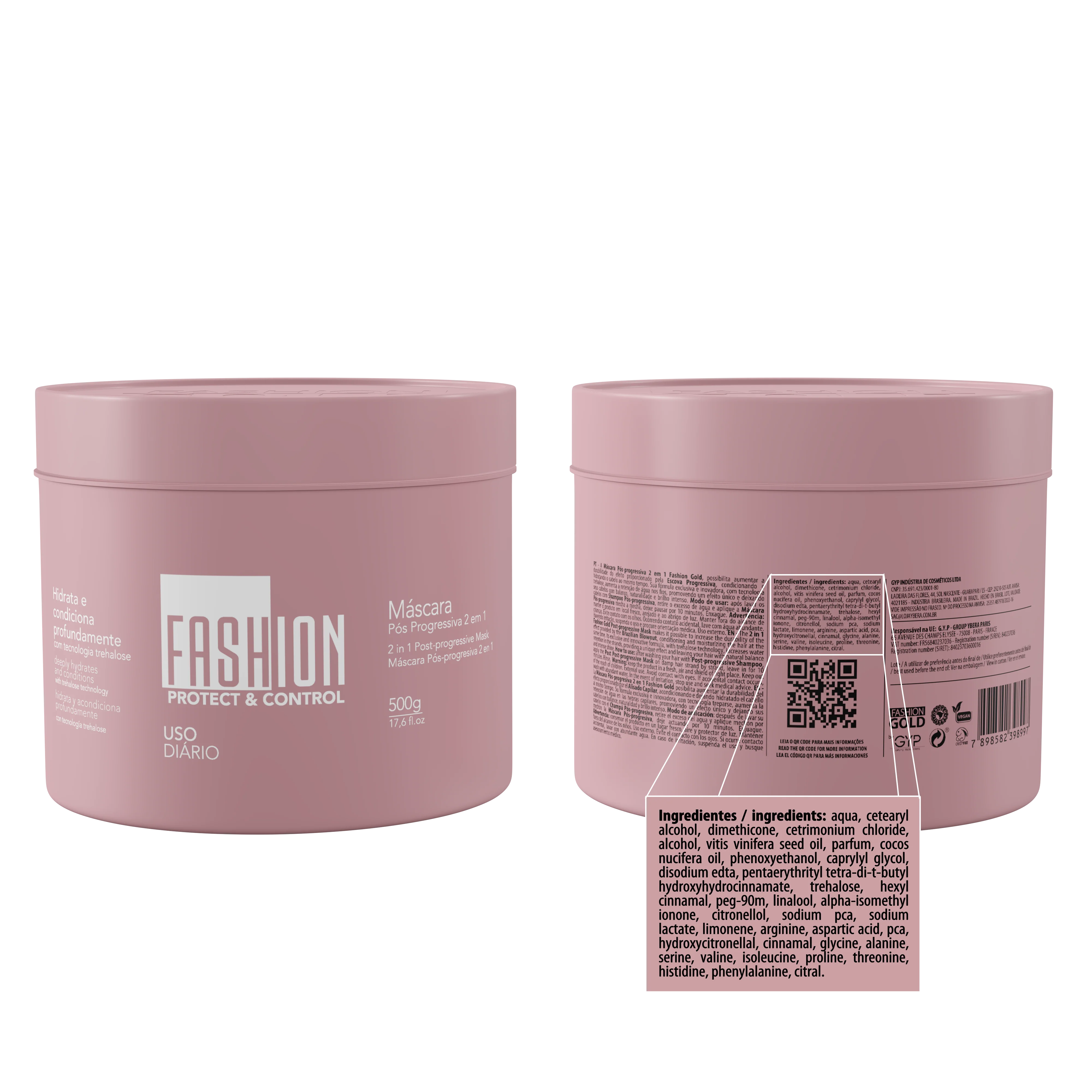 Protect & Control – Deep Conditioning Hair Mask 500g/17,6 fl oz - Image 6
