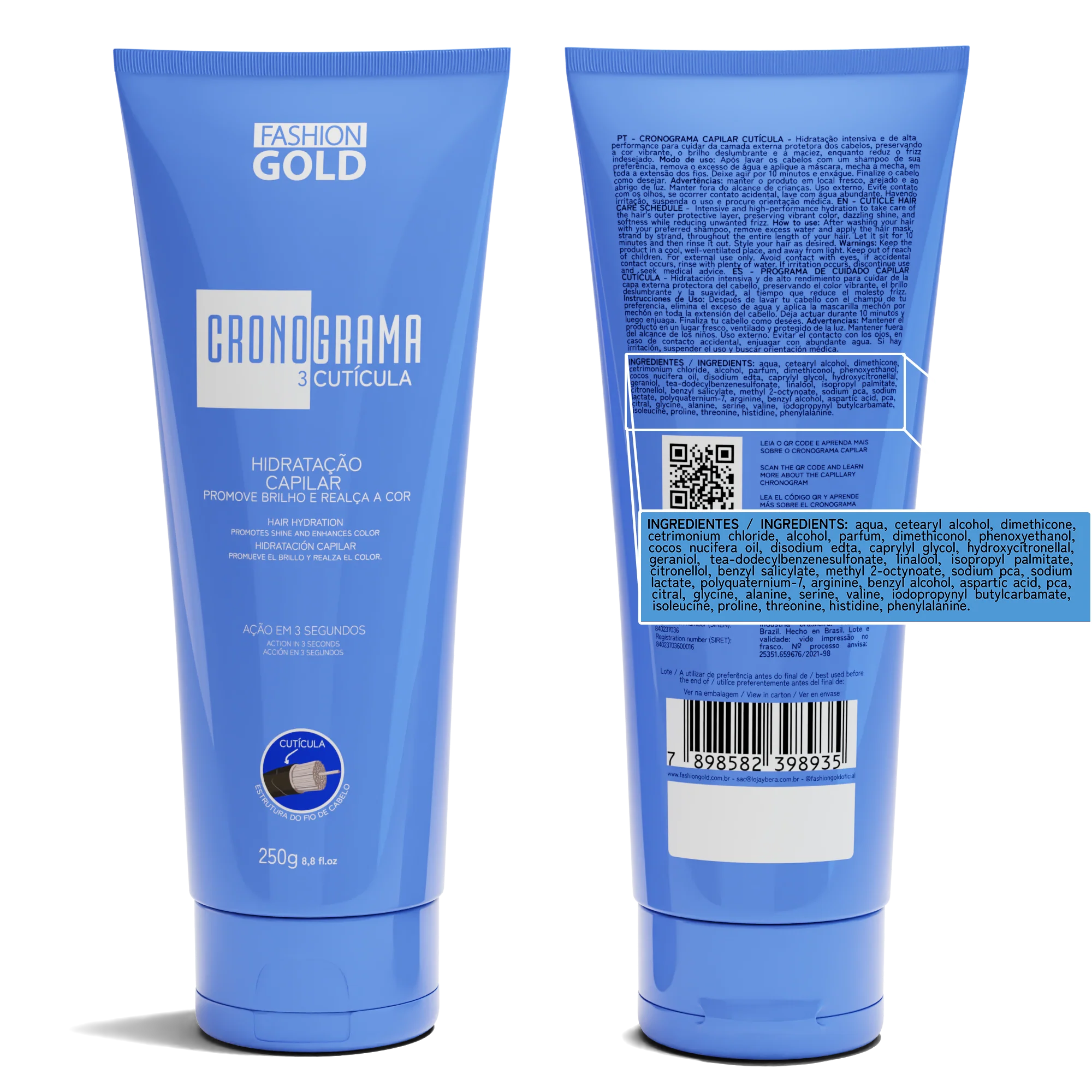 Ybera 100Timetros + Cronograma Hair System | Hair Growth & Repair - Image 12