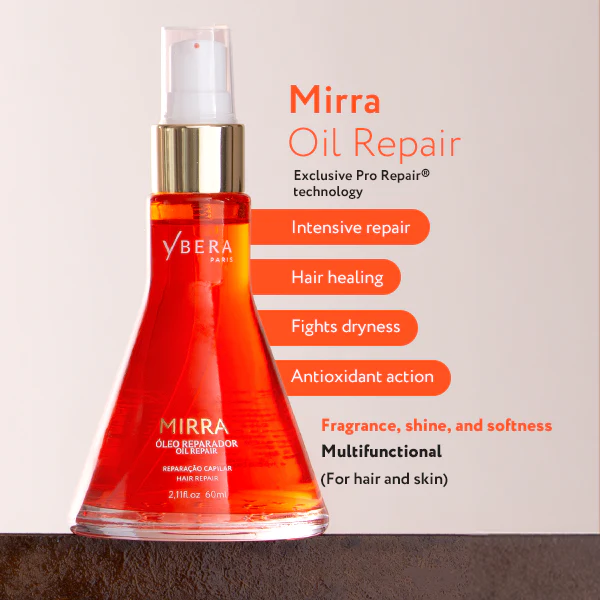 MYRRH HAIR REPAIR OIL 60ml / 2,11 fl.oz – YBERA PARIS - Image 6
